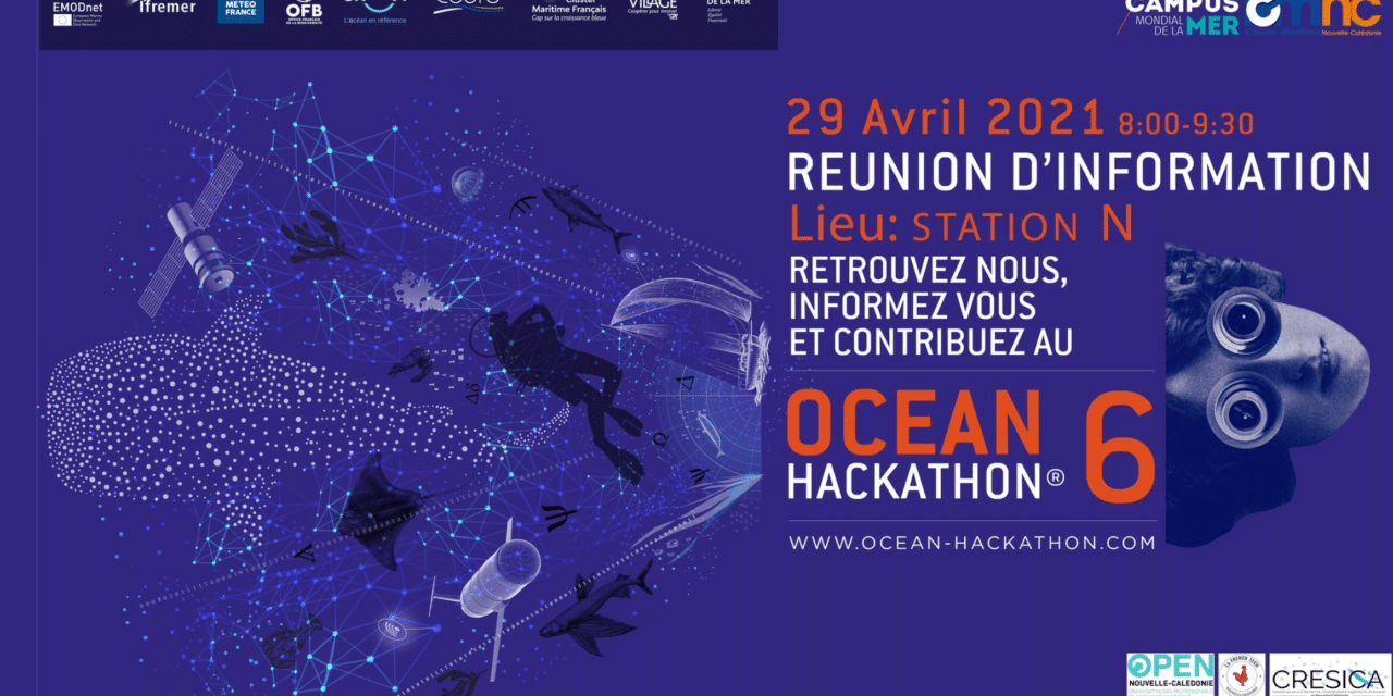 Nouméa s’embarque dans la 6ème édition du Ocean Hackathon