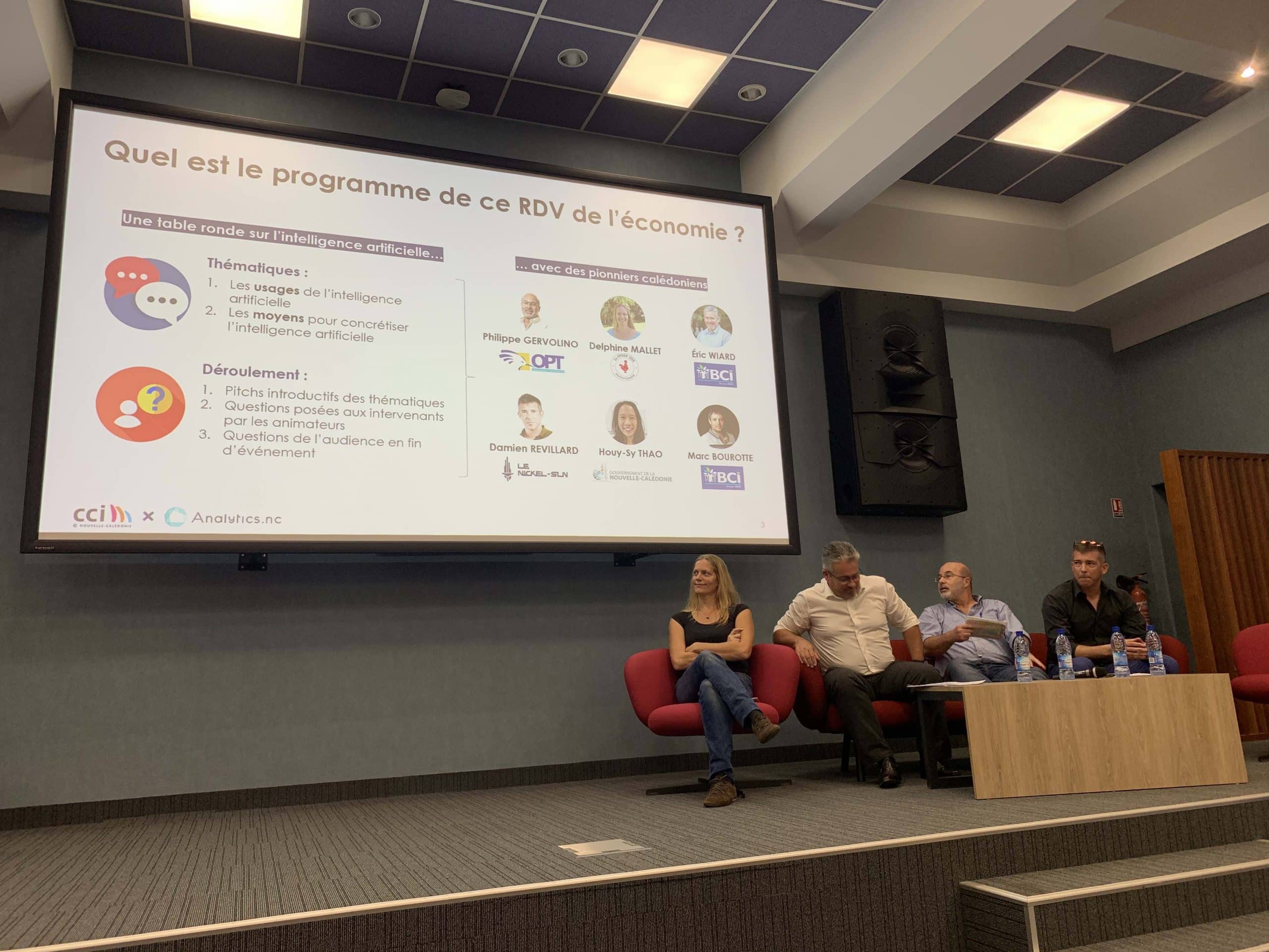 Rétro-conférence : « l’iA en Nouvelle-Calédonie »