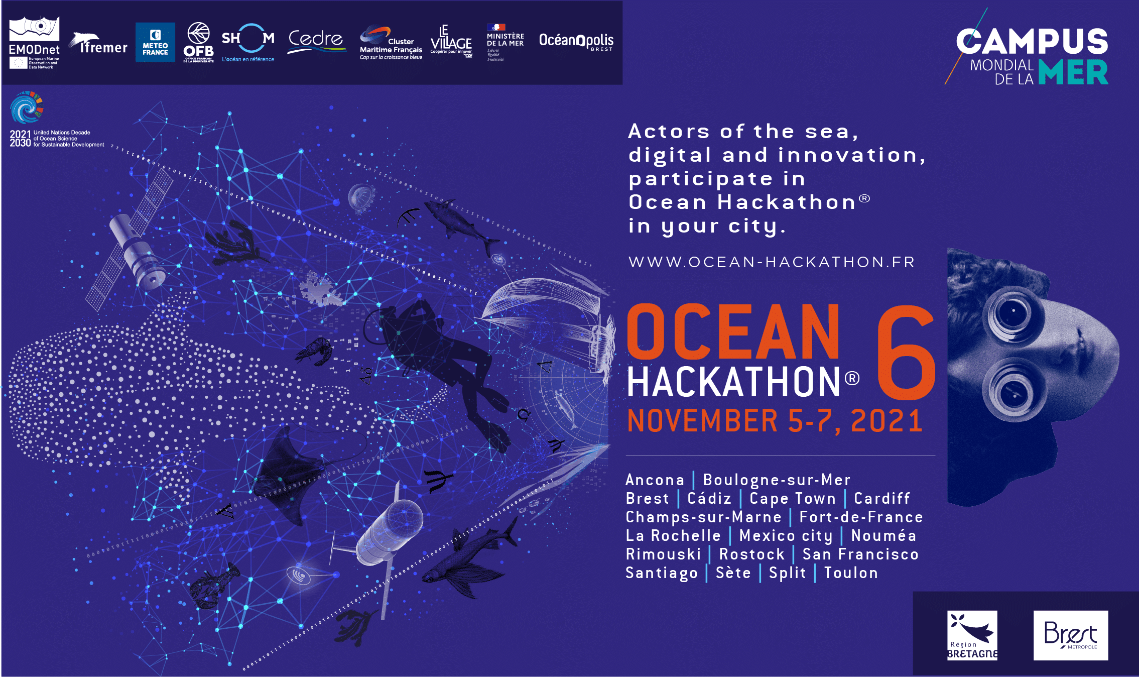 Ocean Hackathon Nouvelle-Calédonie, Game On !