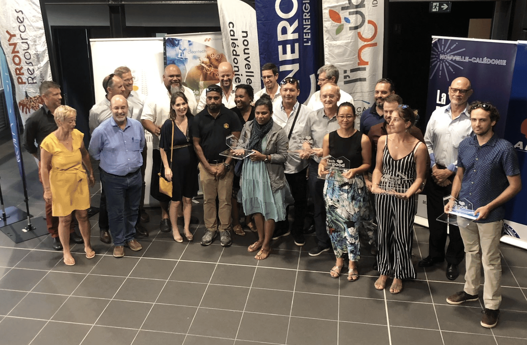 Remise des prix Tech4Good, la Calédonie en mission « innovation »