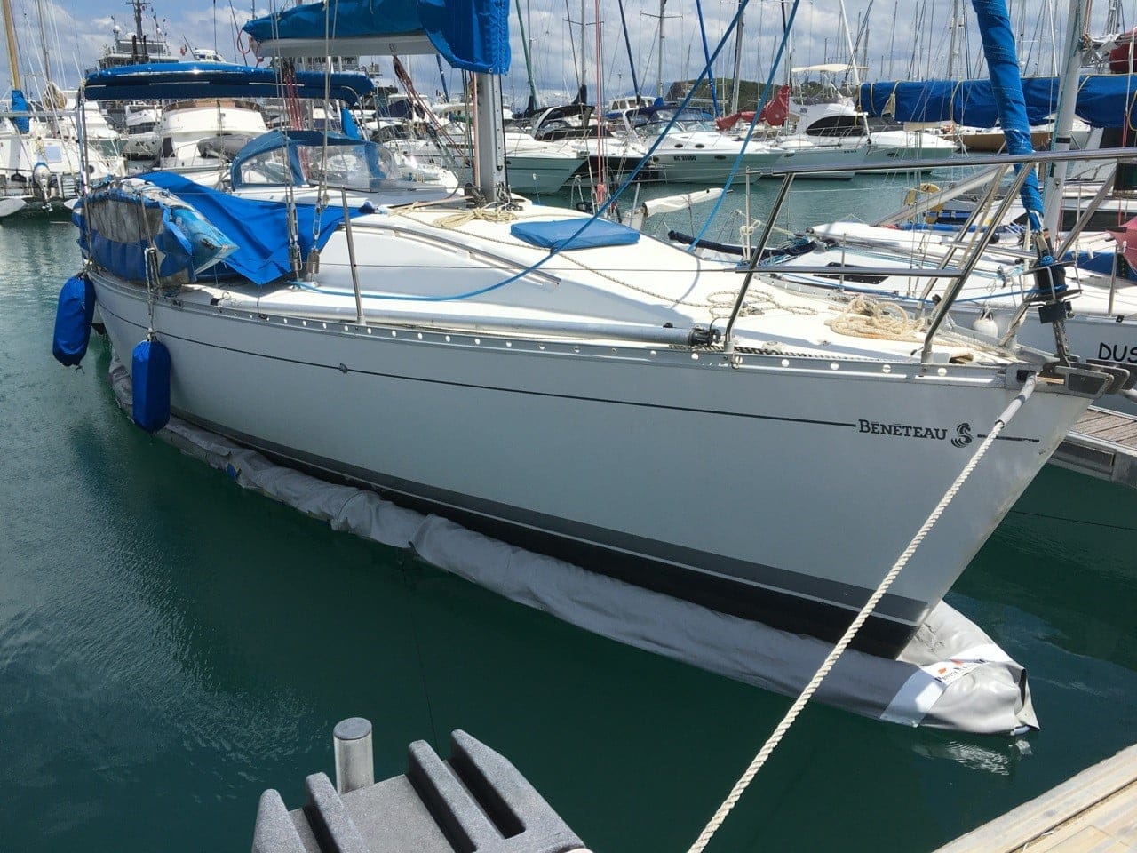 Protection D'arc En Acier Inoxydable Pour Bateau - Housse De Quai 22,9 Cm, 2 Pièces Avec Rubans Adhésifs