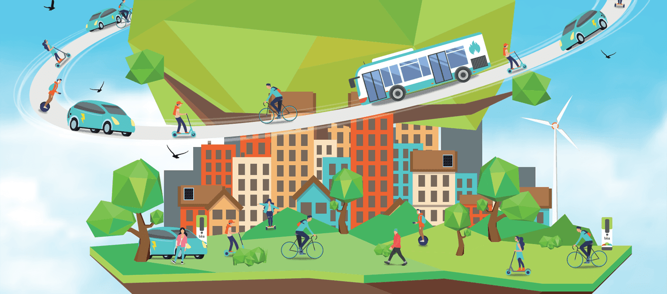 Mobilité durable, le Caillou en route vers un avenir plus vert