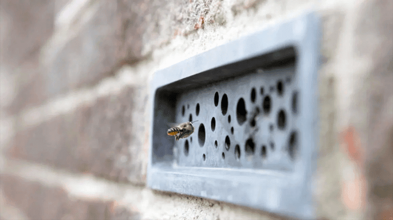 Semaine de l’abeille solitaire, « Bee Brick » à la rescousse