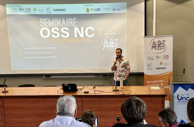 « OSS NC 2023 », la géomatique au service des communes calédoniennes 