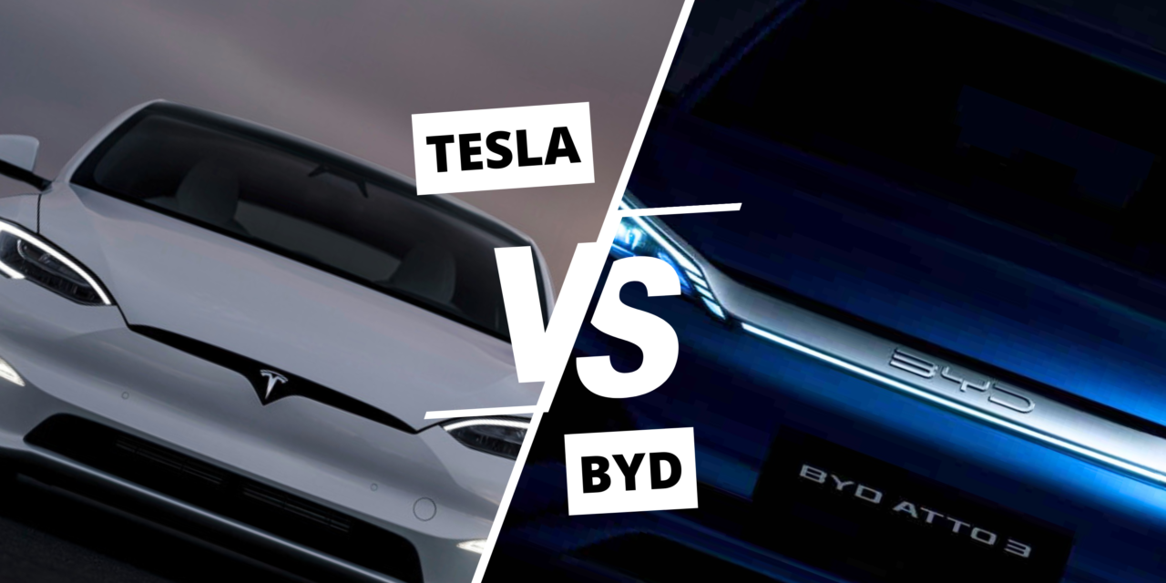 BYD double Tesla sur l’autoroute des VE