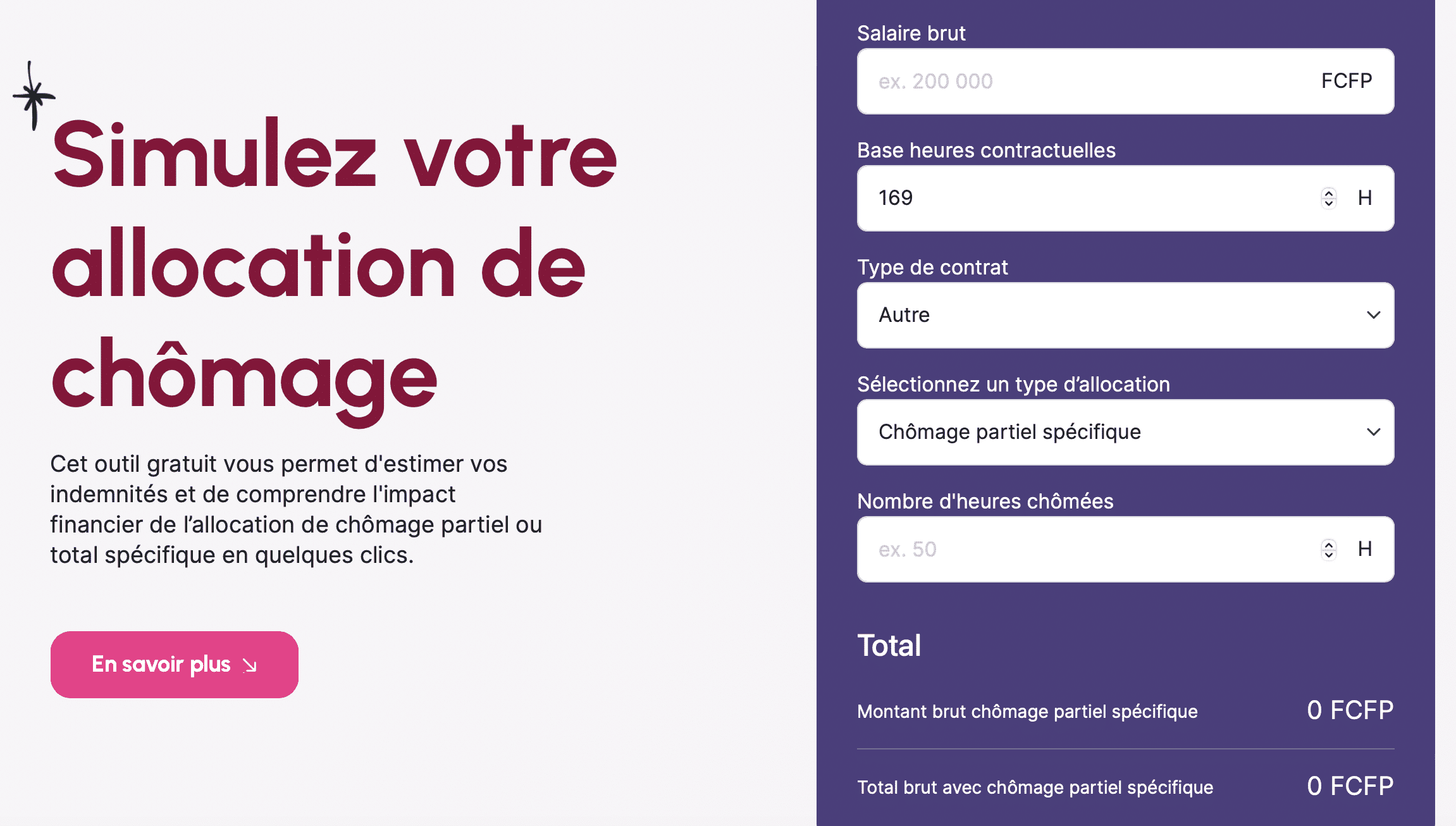 Un simulateur de chômage partiel au service des entrepreneurs calédoniens