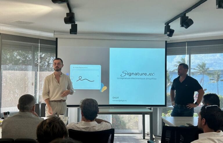 « Signature.nc », une solution SaaS locale pour certifier vos documents