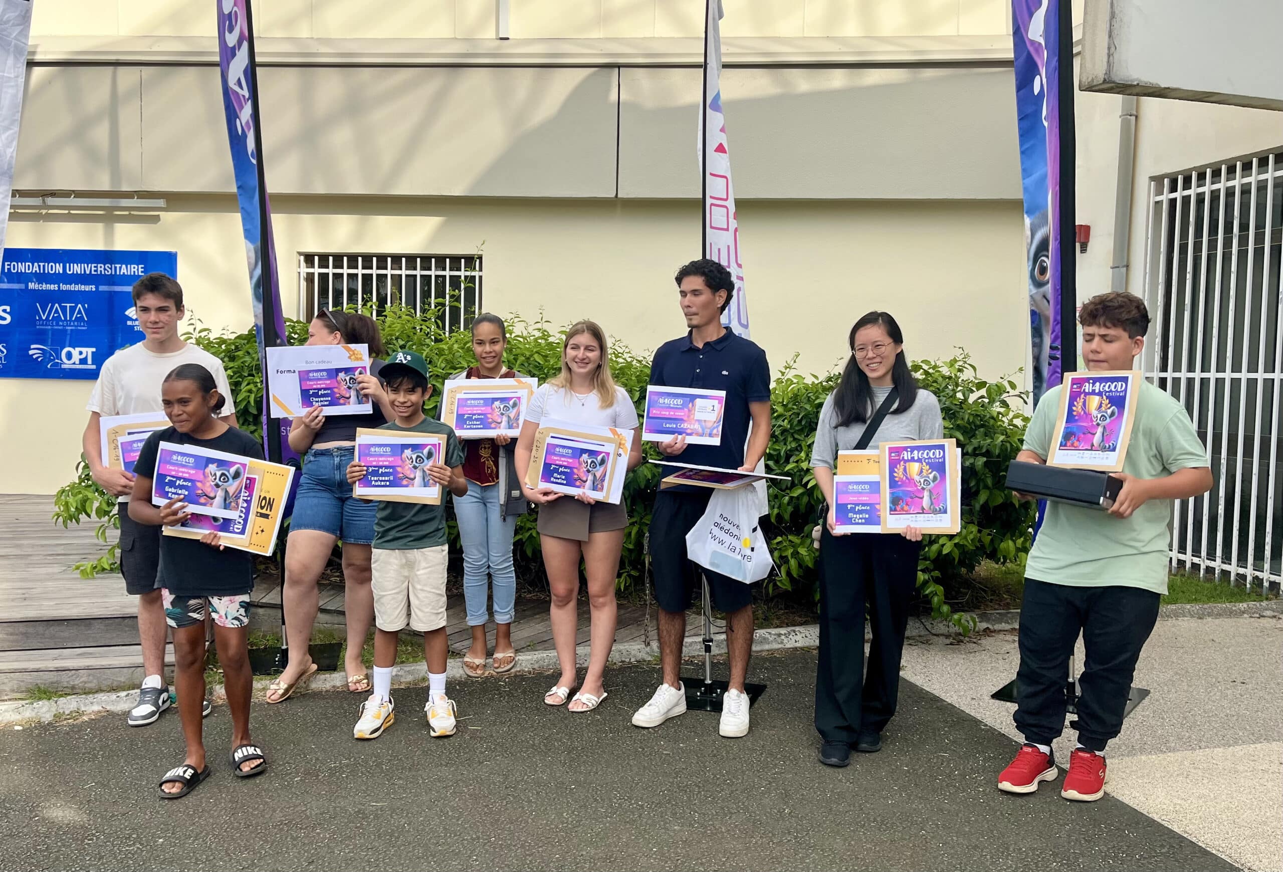 AI4GOOD Festival : quand les jeunes Calédoniens utilisent l’IA pour créer du sens