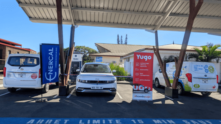 Bornes to be alive à Boulouparis : Hivy inaugure la première borne hypercharge, un pas de plus vers la mobilité écologique 