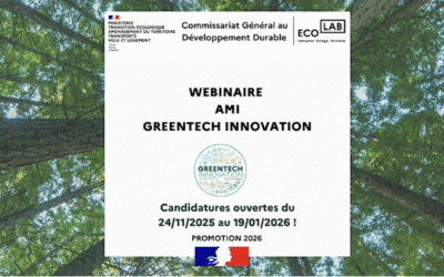 Appel à Manifestation d’Intérêt « Greentech Innovation »