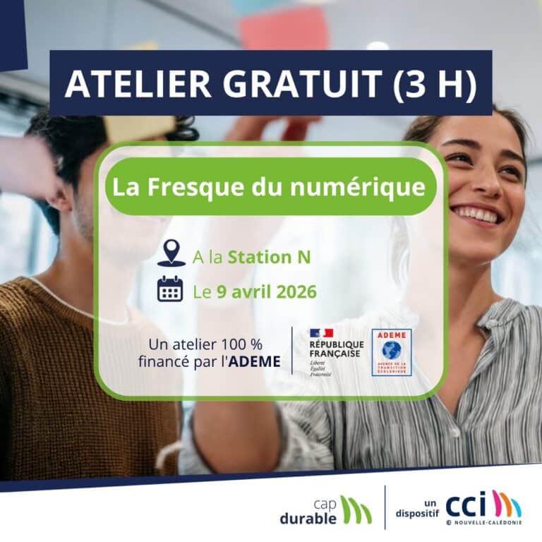 FRESQUE DU NUMÉRIQUE : ATELIER GRATUIT POUR LES ENTREPRISES