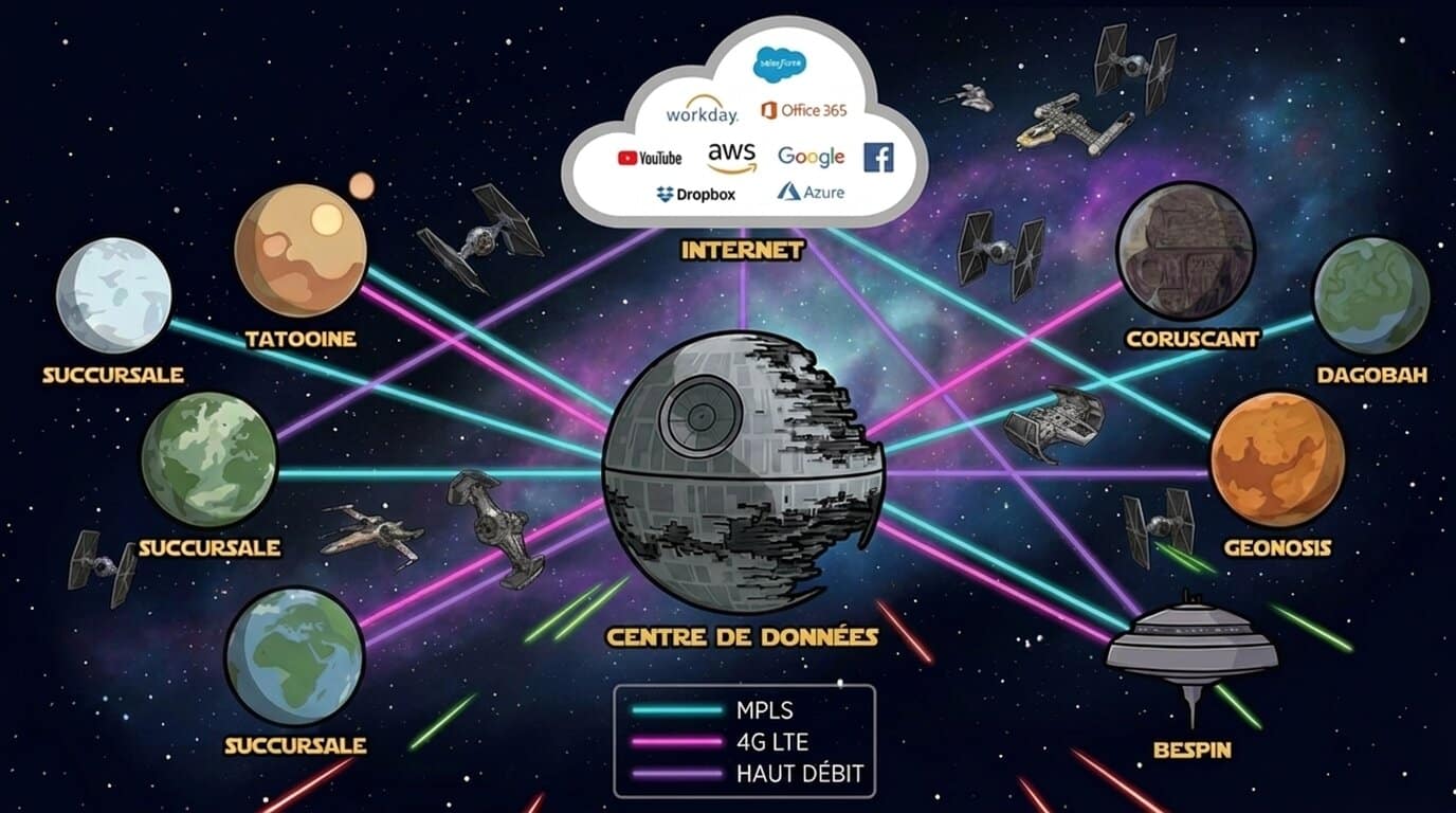 Le SD-WAN : une révolution (jedi) pour les réseaux d’entreprise